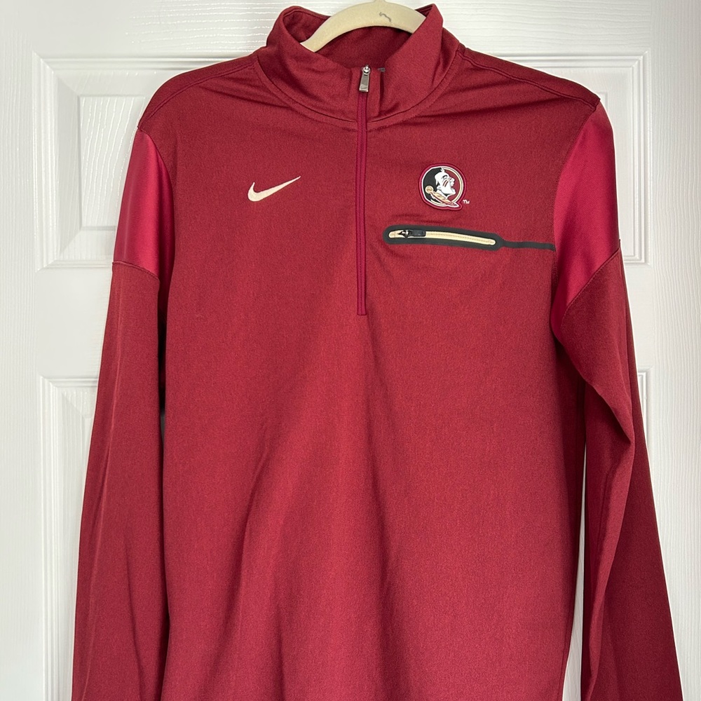 FSU dri fit quarter zip jacket. Size small. Great condition!